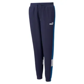 Vaikiški šortai sportui Puma Essential+ Colorblock Tamsiai mėlyna