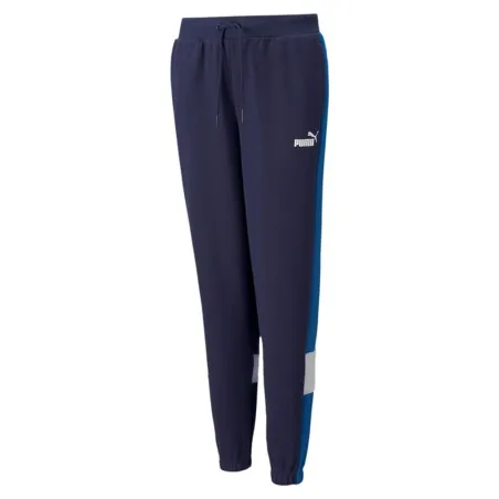 Vaikiški šortai sportui Puma Essential+ Colorblock Tamsiai mėlyna