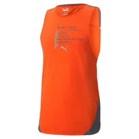 Men's Sleeveless T-shirt Puma Train Everfresh Tank M Orange