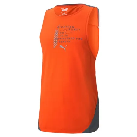 Men's Sleeveless T-shirt Puma Train Everfresh Tank M Orange