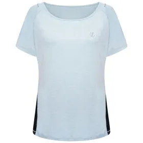 Women’s Short Sleeve T-Shirt Dare 2b You're A Gem Light Blue