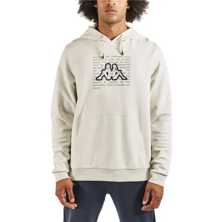Men’s Hoodie Kappa Iodeli M Light grey