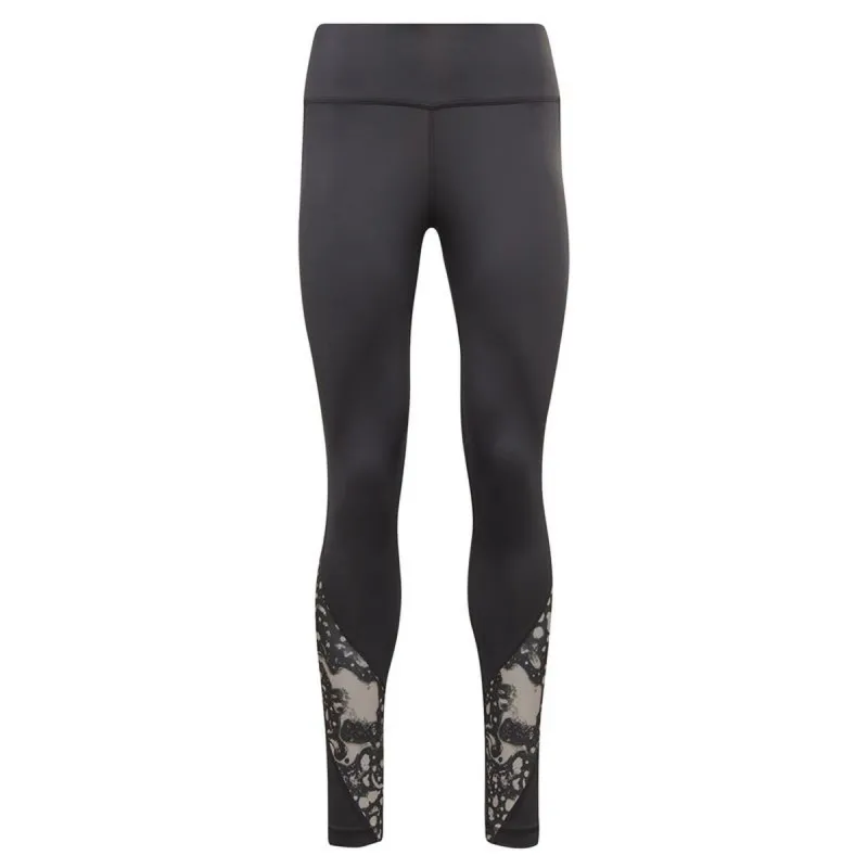 Naisten urheilulegginsit Reebok Modern Safari W Musta