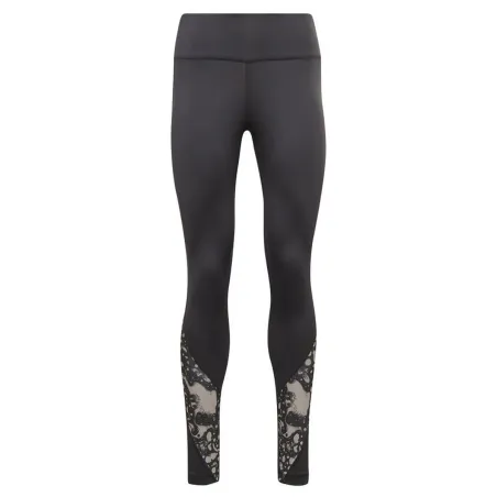 Naisten urheilulegginsit Reebok Modern Safari W Musta