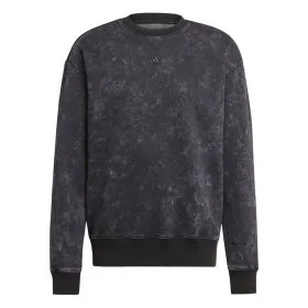 Men’s Sweatshirt without Hood Adidas All Szn Dark grey