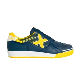 Adult's Indoor Football Shoes Munich Navy Blue