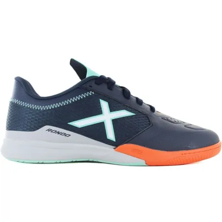 Adult's Indoor Football Shoes Munich Navy Blue