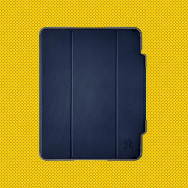 STM Dux Plus - Rugged Case for iPad 11" (2025) / 10.9" (2022) MIL-STD-810G with Apple Pencil Holder (Midnight Blue)