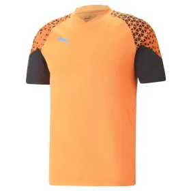 Спортивная футболка с коротким рукавом, мужская Puma Individual Cup Training Ultra Оранжевый