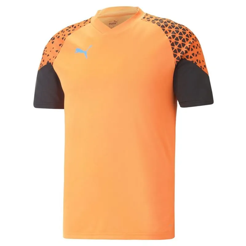 Спортивная футболка с коротким рукавом, мужская Puma Individual Cup Training Ultra Оранжевый
