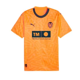 Спортивная футболка с коротким рукавом, мужская Puma Valencia C.F 3 Оранжевый