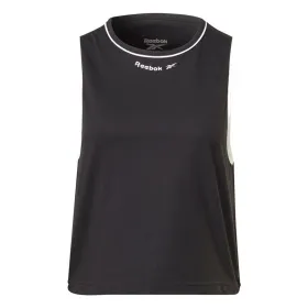 Women's Sleeveless T-shirt Reebok Rie Black