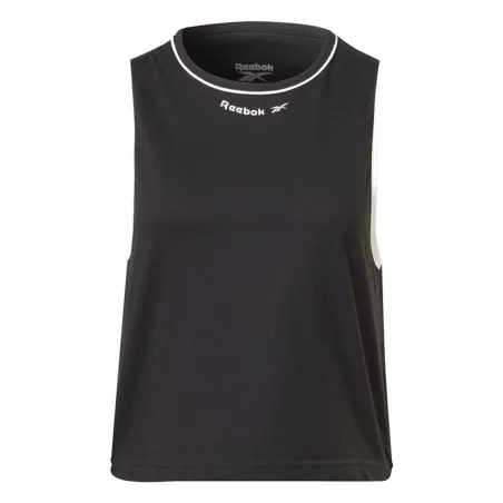 Women's Sleeveless T-shirt Reebok Rie Black