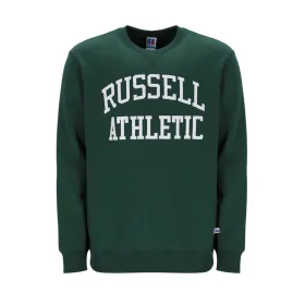Men’s Sweatshirt without Hood Russell Athletic Russell Iconic Green