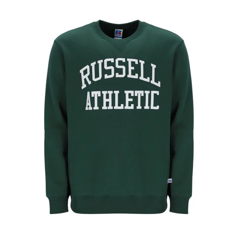 Men’s Sweatshirt without Hood Russell Athletic Russell Iconic Green