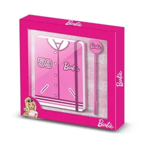 Dienoraštis su aksesuarais Barbie Rožinė 22,4 X 2,2 X 23,2 cm