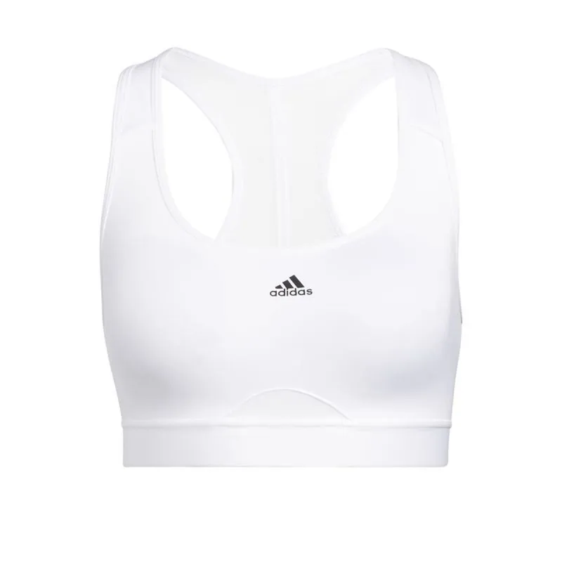 Sports Bra Adidas Pwr Ms Pd White