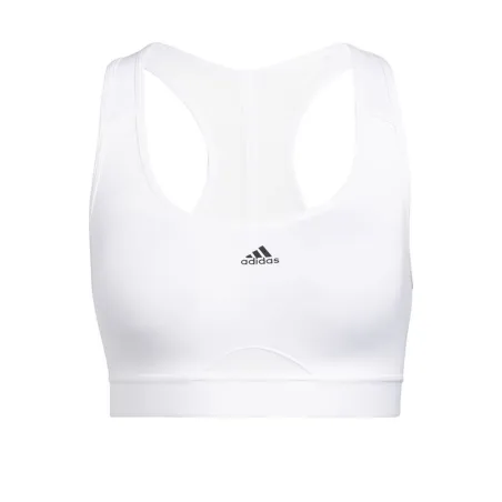 Sports Bra Adidas Pwr Ms Pd White