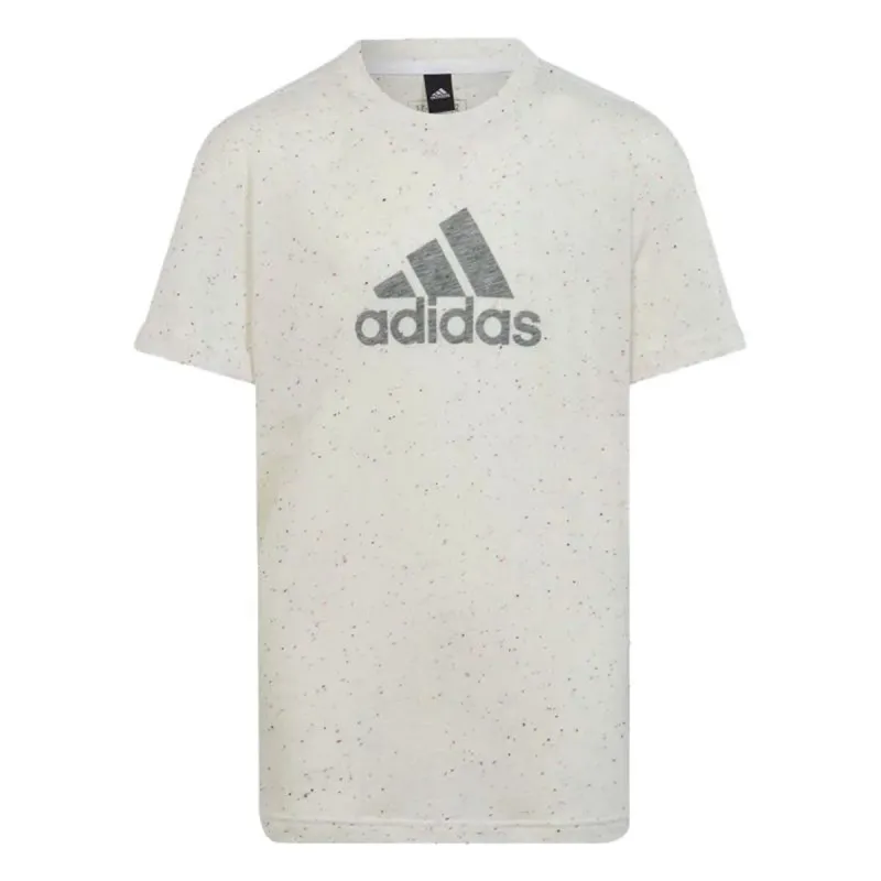 Vaikiška Marškinėliai su trumpomis rankovėmis Adidas IC0107 Balta