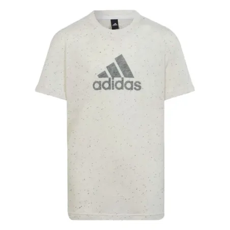 Vaikiška Marškinėliai su trumpomis rankovėmis Adidas IC0107 Balta