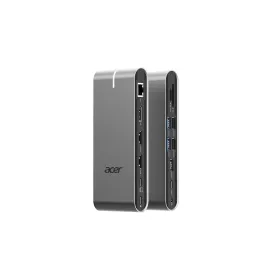 Klēpjdatora Futlāris Acer HP.DSCAB.022 Sudrabains 100 W