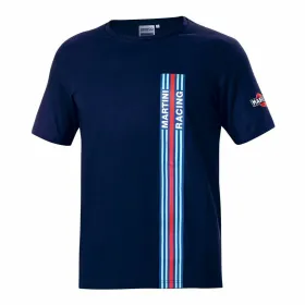 Футболка Sparco BIG STRIPES MARTINI-R Синий (XXL)