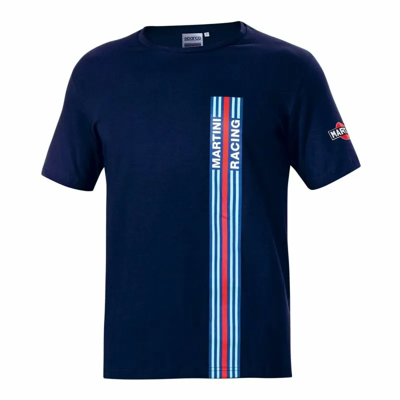 Футболка Sparco BIG STRIPES MARTINI-R Синий (XXL)