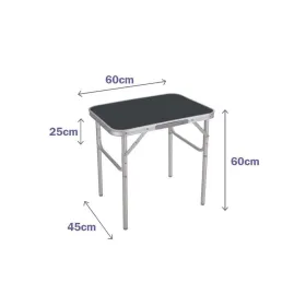 Sulankstomas stalas Marbueno Pilka 60 x 60 x 45 cm