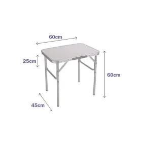 Sulankstomas stalas Marbueno Balta 60 x 60 x 45 cm