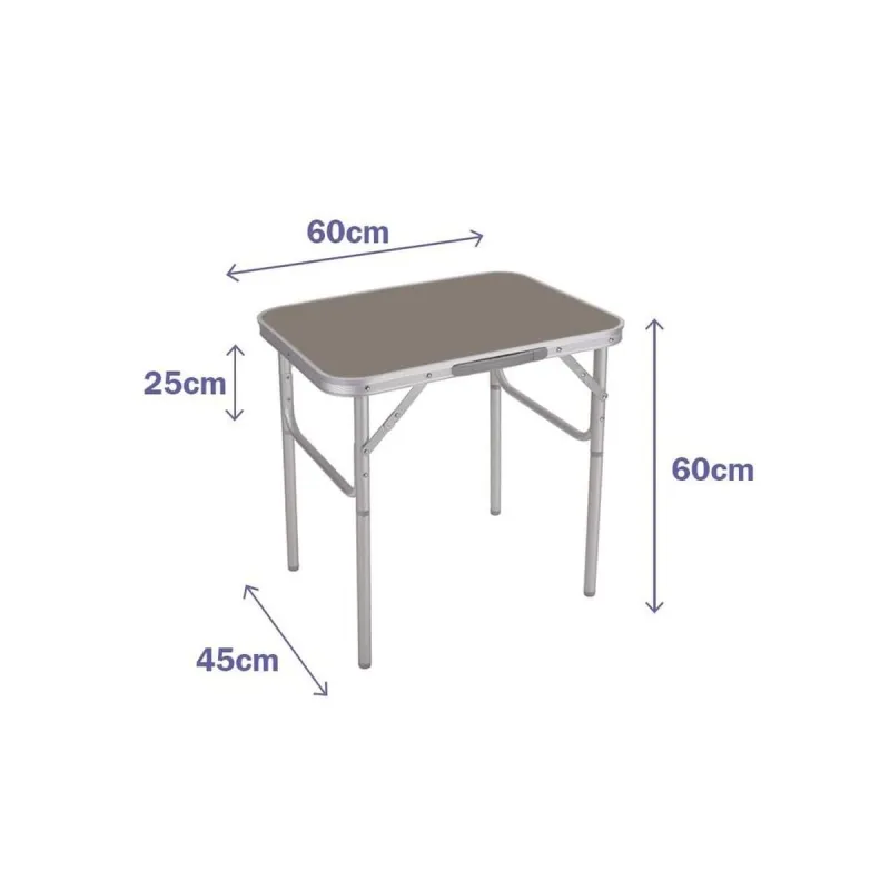 Sulankstomas stalas Marbueno 60 x 60 x 45 cm