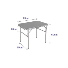 Sulankstomas stalas Marbueno Pilka 75 x 60 x 55 cm