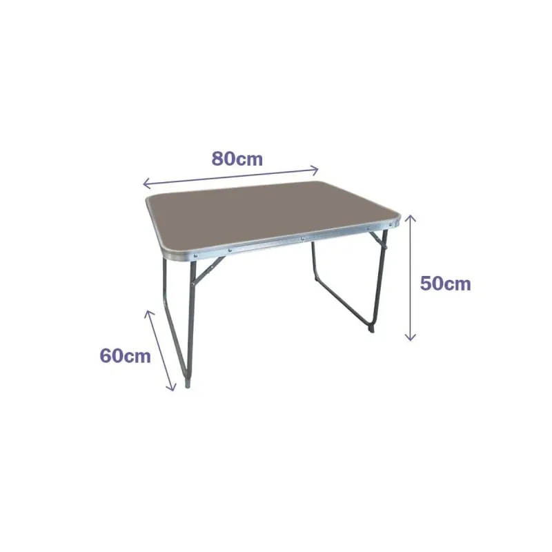 Sulankstomas stalas Marbueno 80 x 70 x 60 cm Pilka