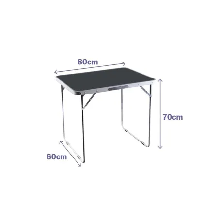 Sulankstomas stalas Marbueno Pilka 120 x 70 x 60 cm