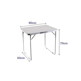 Folding Table Marbueno White 120 x 70 x 60 cm