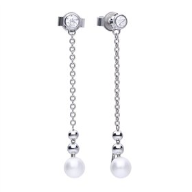 EARRINGS DIAMONFIRE WOMEN 6218711111 (3CM )