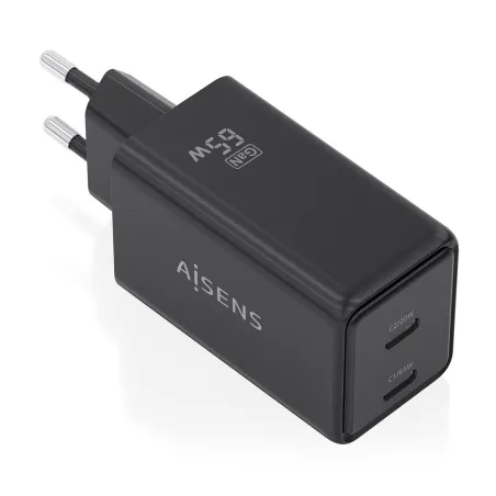 Seinalaadija Aisens ASCH-65W2P079-BK Must 65 W