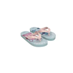 Paplūdimio šlepetės Vaikams Stitch Flip Flop Šviesiai mėlyna