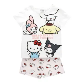 Pižama Vaikiškas Hello Kitty Balta