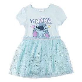 Suknelė Stitch Šviesiai mėlyna