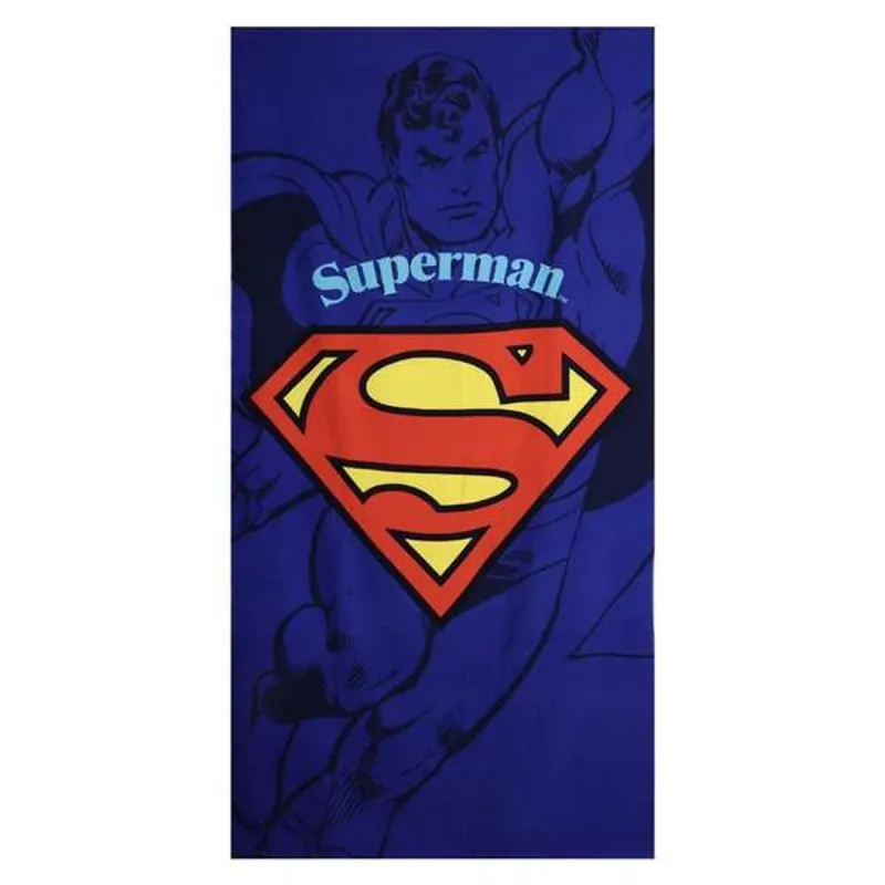 Microfibre Towel Superman 90 x 180 x 1 cm