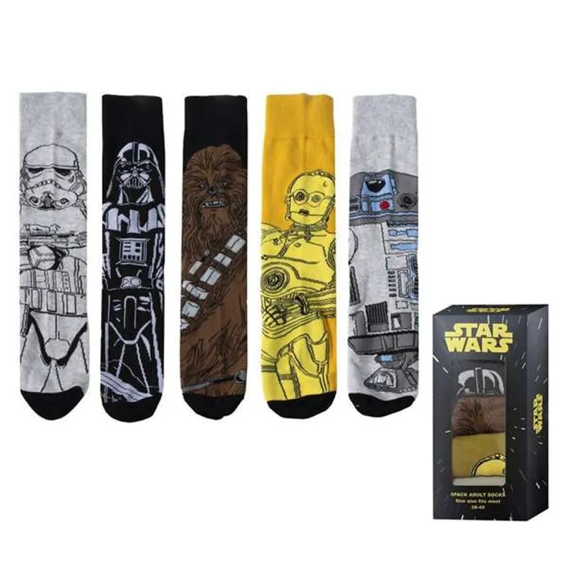 Носки Star Wars Разноцветный 38-45