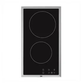 Glass-Ceramic Hob BEKO HDMC32400TX 30 cm 3000 W