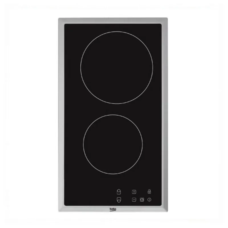 Glass-Ceramic Hob BEKO HDMC32400TX 30 cm 3000 W