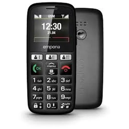 Mobile telephone for older adults emporia HAPPY E30.v3 Black