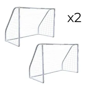 2 futbola vārtu komplekts Ociotrends 180 x 91 x 120 cm