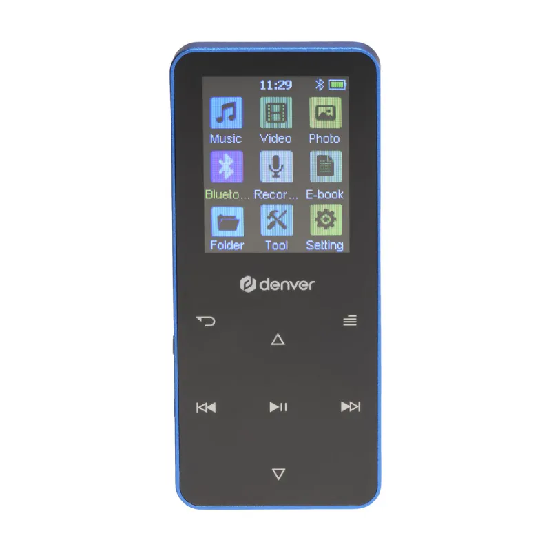 MP4-soitin Denver Electronics MP-1830BU 1,8" Bluetooth Sininen