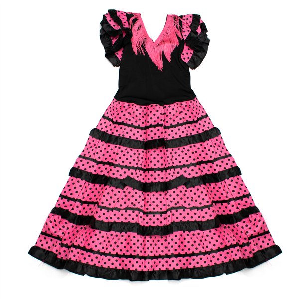DRESS FLAMENCO CHILDISH VS-NPINK-LN12 (TALLA 12 )