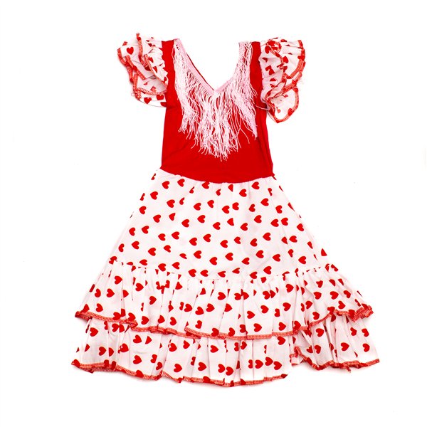 DRESS FLAMENCO CHILDISH VS-RB-LHEARTH (TALLA 4 )