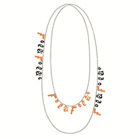 NECKLACE FOLLI FOLLIE WOMAN 3N13T024KOK (150CM )