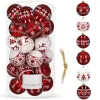 Joulukuusen koriste Springos CA0151, 5 cm 30 kpl.